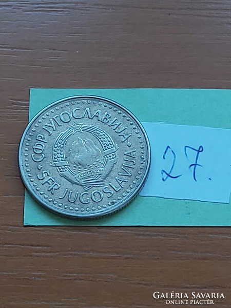 Yugoslavia 50 dinars 1987 copper-zinc-nickel 27