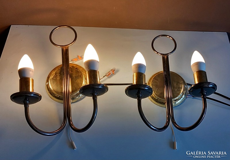 Hollywood regency wall lamp negotiable in pairs