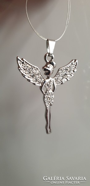 Angel stone pendant