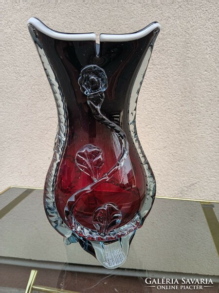 Art deco French glass vase. Negotiable.