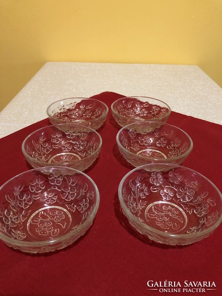 Retro glass bowls