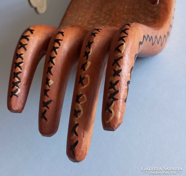 Hatalmas kéz fából Budha keze ALKUDHATÓ design