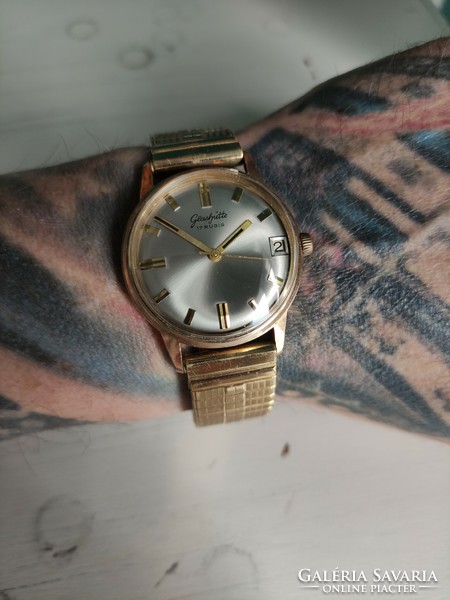 Glashütte vintage wristwatch