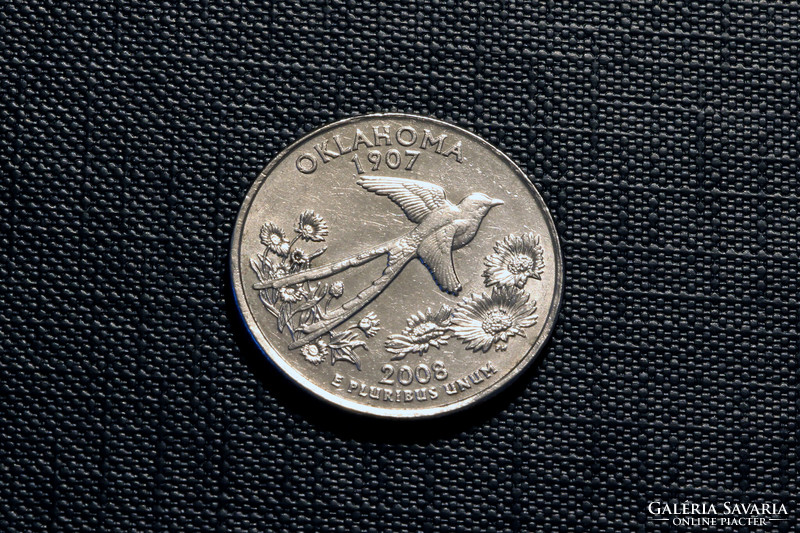 USA quarter dollar 2008 