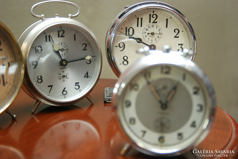 Retro table clock, alarm clock