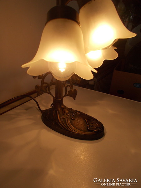 Art Nouveau/art nouveau/bronze/copper/table lamp