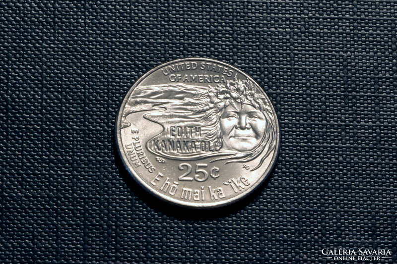 USA quarter dollar 2023 "Edith Kanaka'ole"