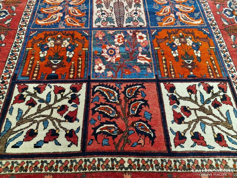 Dreamy Iranian bakhtyar 160x243 hand knotted wool persian carpet z47