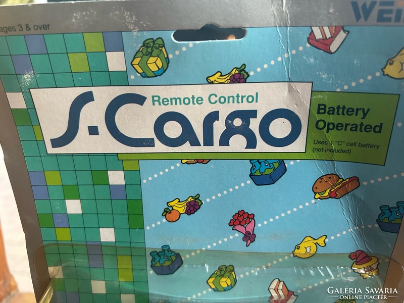 S.Cargo land remote control retro small car for sale in its original unopened packaging