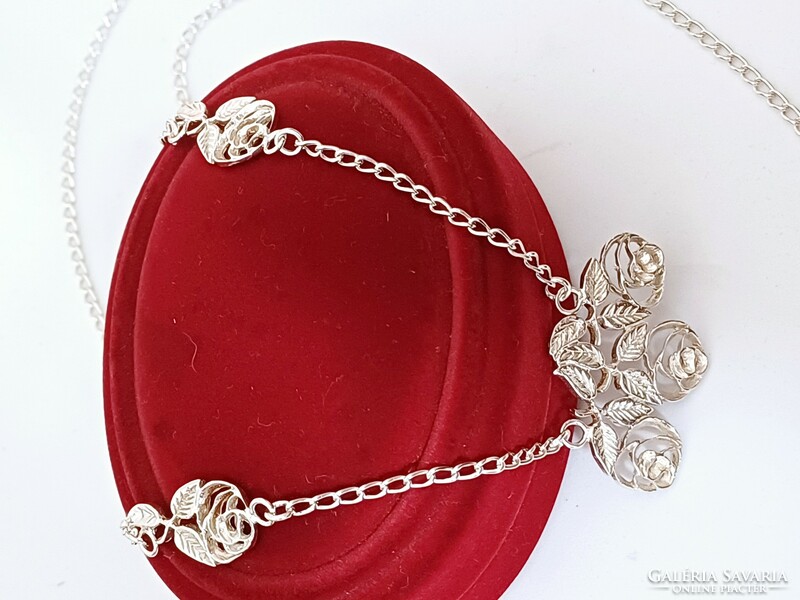 Women's silver necklaces with Polish hallmark