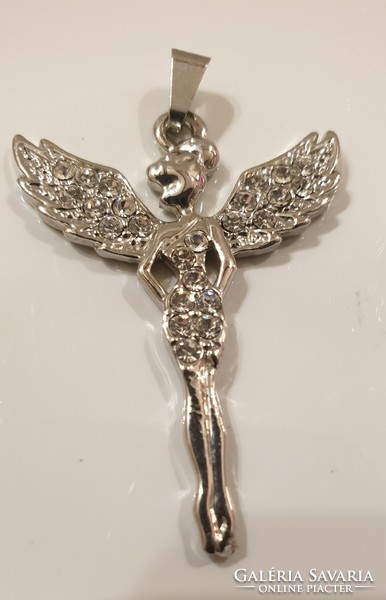 Angel stone pendant