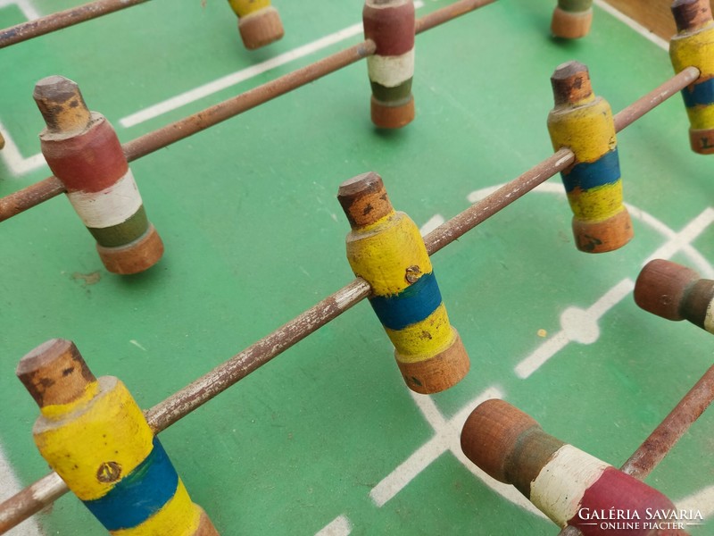 Old wooden foosball 80x48cm