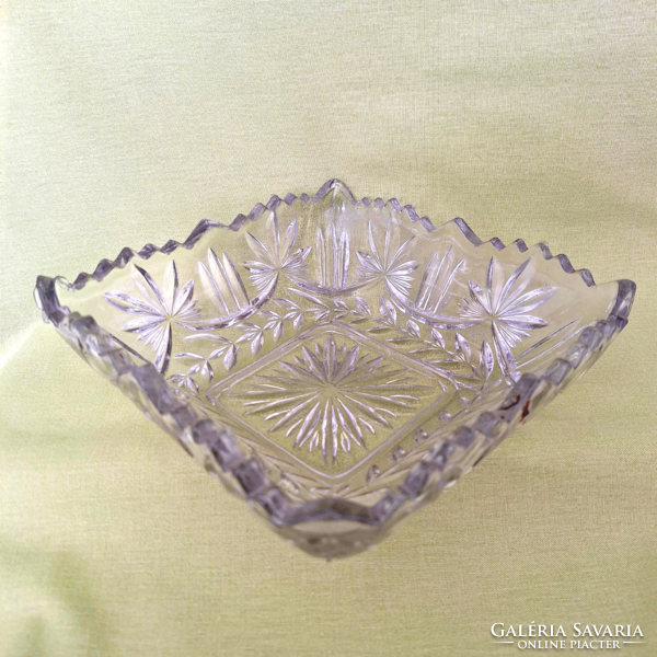 Glass, crystal bowl (square)