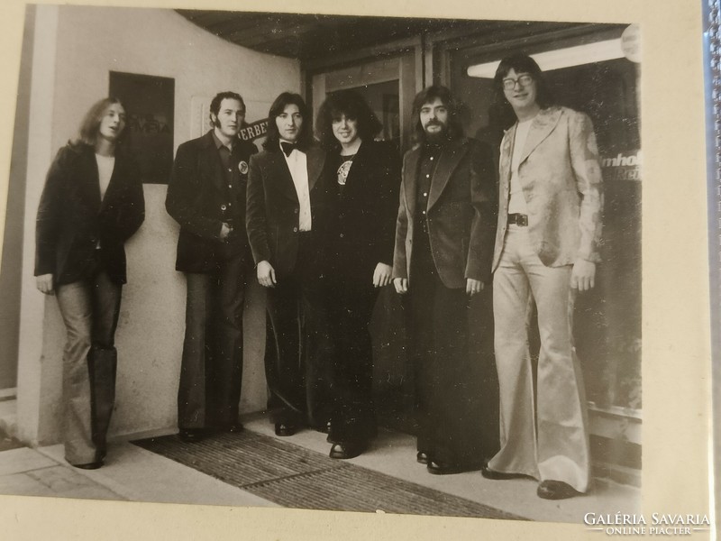 Gemini rock band Moscow tour 1975 autographed album