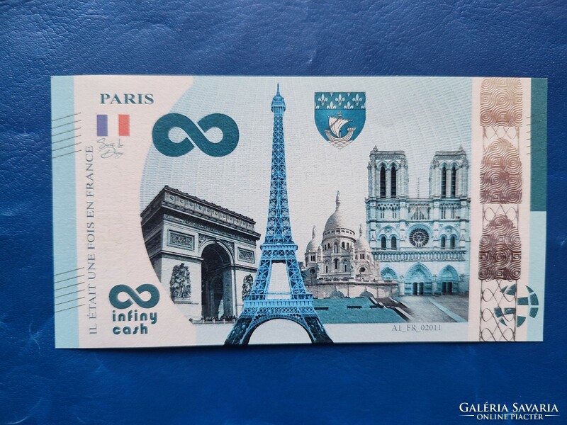 France infinite cash! Paris! Eiffel Tower Notre Dame! Rare commemorative paper money! Ouch!