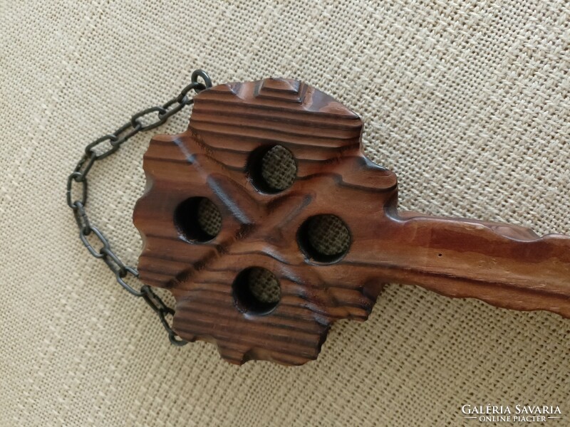 Old, carved key holder, 31.5 cm HUF 3,000