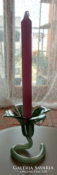 Murano candle holder