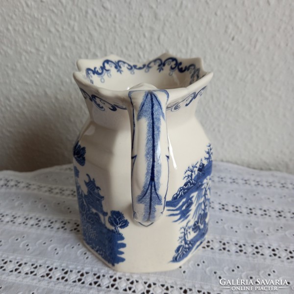 Mason's willow decorative earthenware pitcher/jug