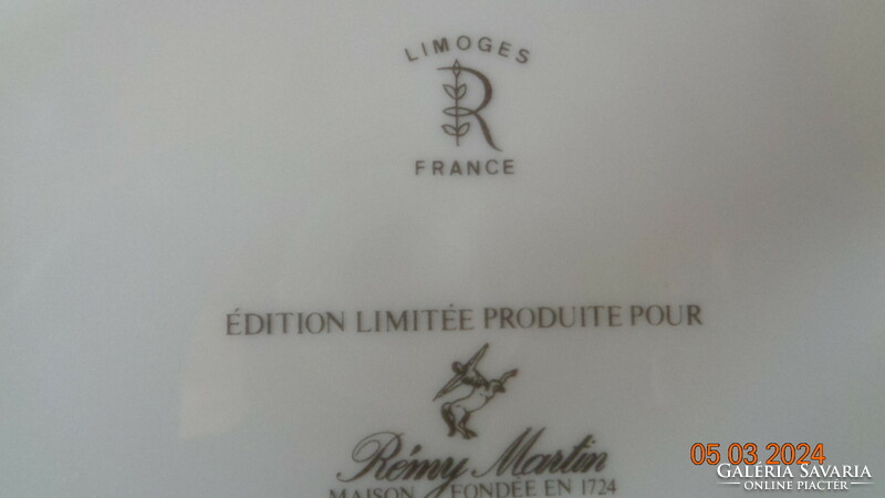 Limoges remy martin, decorative plate, limited edition, 25 cm