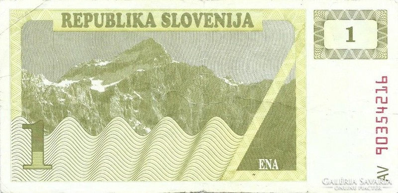1 Tolar 1990 Slovenia 1.