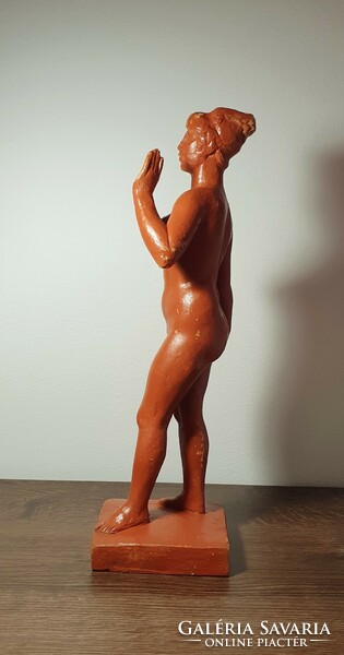 Terracotta female nude (33 cm)