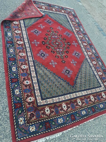 Beautiful Moroccan Berber hand-knotted rug