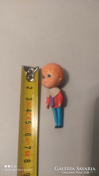 Collectible mini baby omi 1980 plastic figure