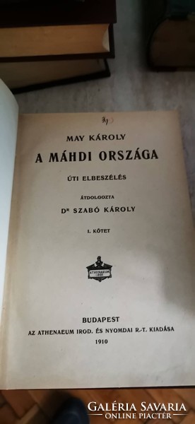 Igazi ritkaság Karl May antik könyvek 17 db
