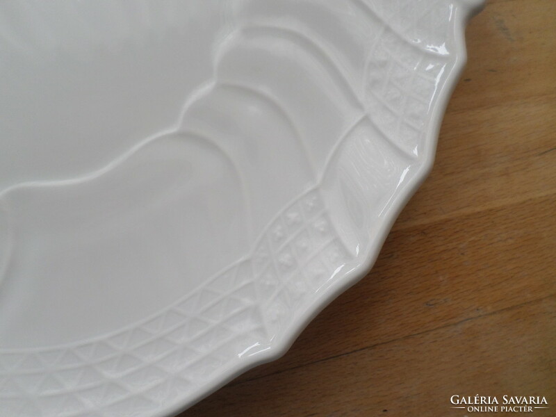 Hutschenreuther Bavarian white porcelain serving bowl 27.5 cm