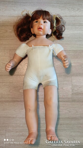 Monika levenig collector's doll marked original large size 70 cm