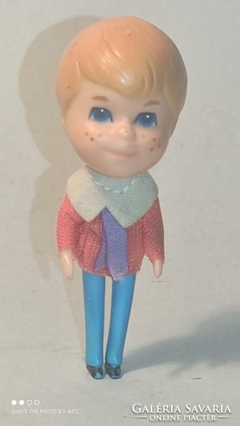 Gyűjtői mini baba OMI 1980 plasztik figura