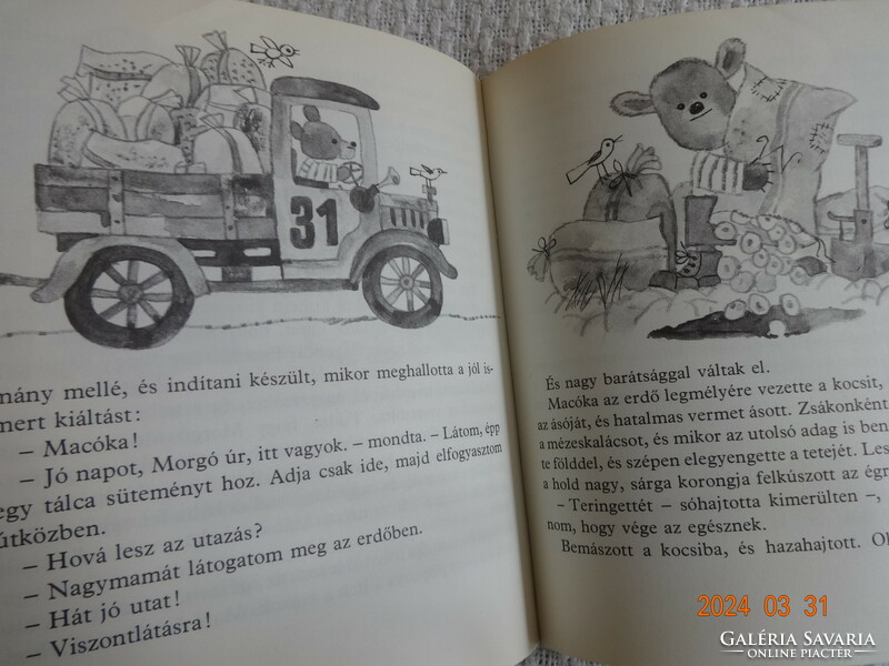Aaron Judah: Teddy Bear's Tales - old storybook with drawings by Károly Reich