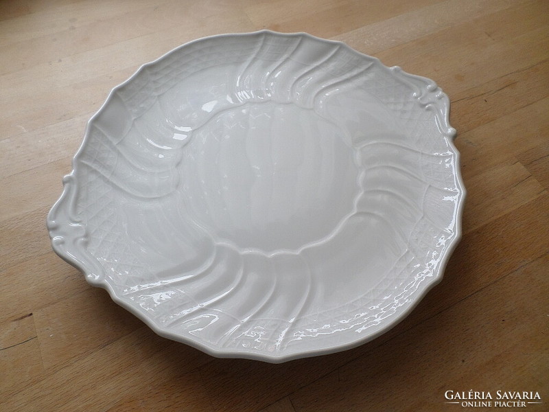 Hutschenreuther Bavarian white porcelain serving bowl 27.5 cm