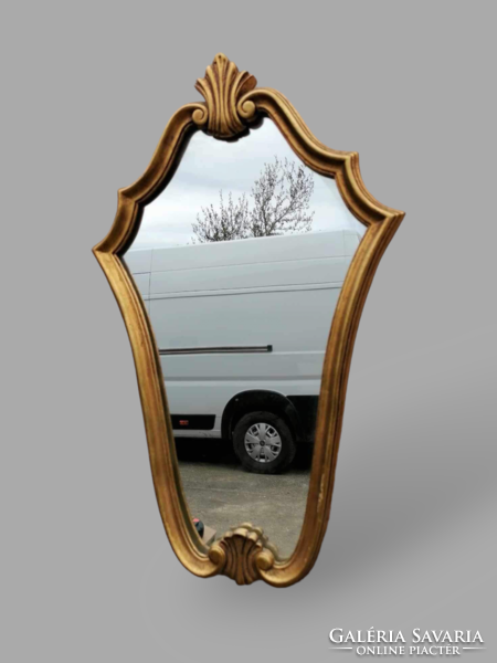 Baroque golden mirror