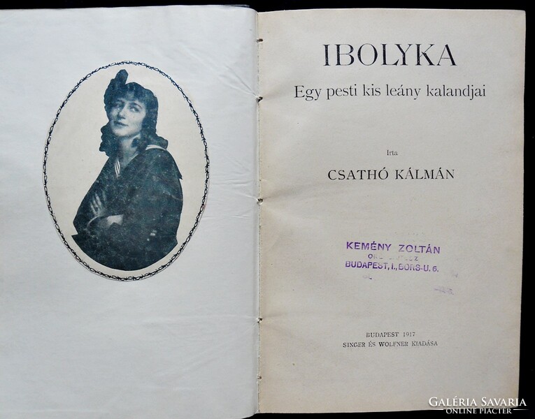 Csathó Kálmán: Ibolyka (1917)