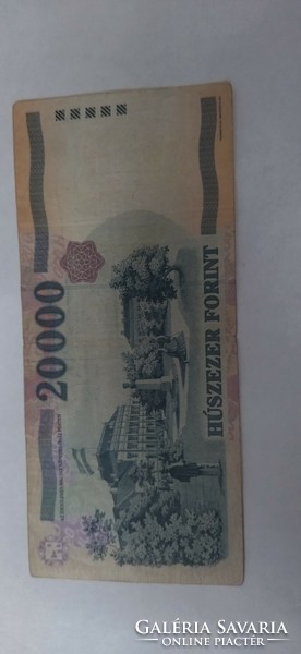 Ritka 20000 forint bankjegy  2007 GC szép Patika állapotban van gyűjtői darabok!