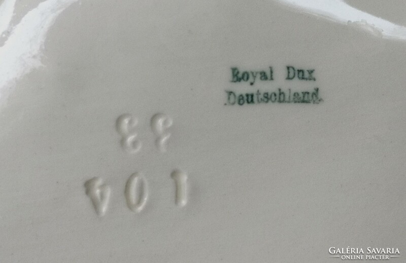 DT/411 - Royal Dux porcelán/fajansz – Római harciszekér