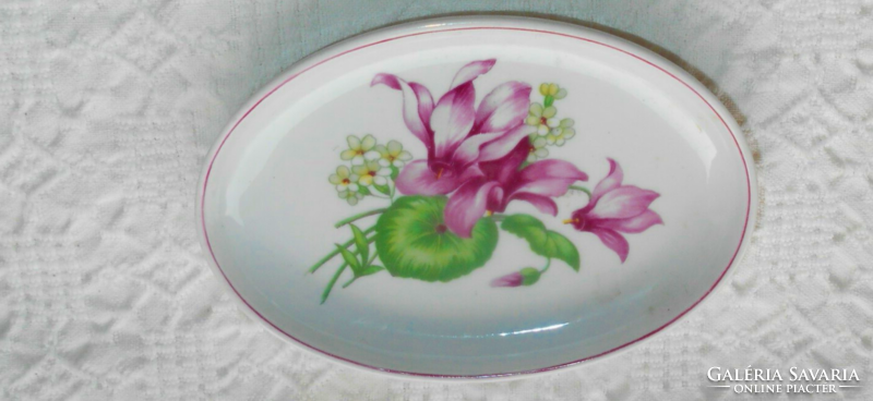 Old German porcelain bowl for jewelery --metzler & ortloff