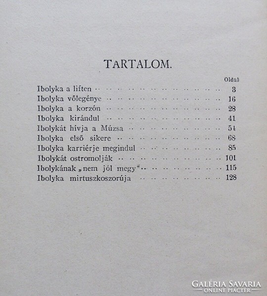 Csathó Kálmán: Ibolyka (1917)