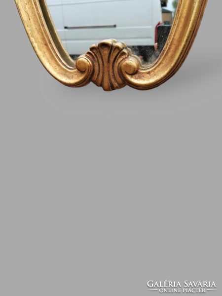 Baroque golden mirror