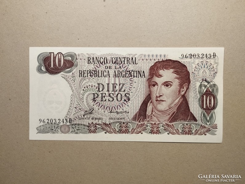 Argentina - 10 pesos 1973 oz
