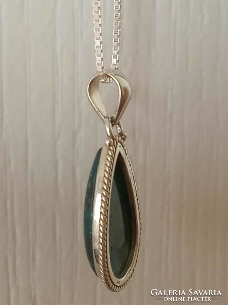 Apatite pendant 925 sterling silver