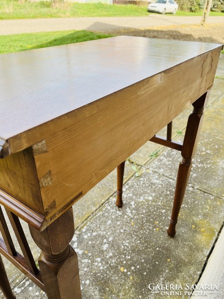 Art Nouveau style console table.