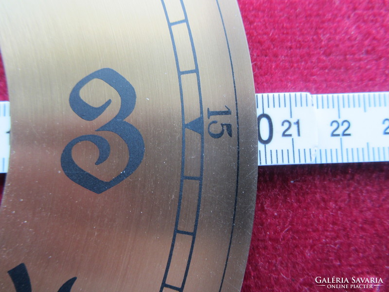 Brass dial ring around 20cm