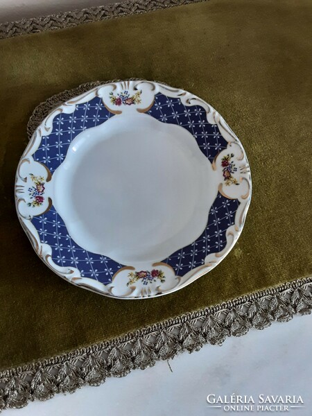 Marie Antoinette mintás Zsolnay porcelán süteményes tányér - készletpótlásnak