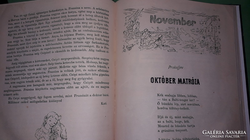 1955. György Sándor Gál - a round year 1956. Anthology book according to the pictures youth book publisher