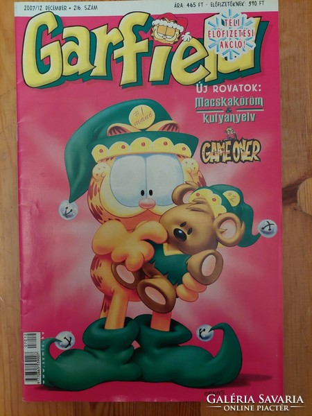 Jim davis: garfield comics 2007/12 December 216 (even with free shipping)