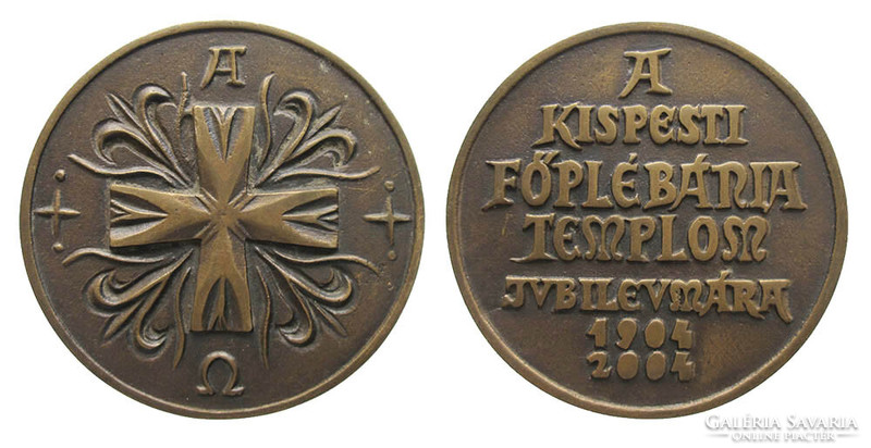 A Kispesti Nagyboldogasszony Főplébánia templom jubileumára 1904-2004