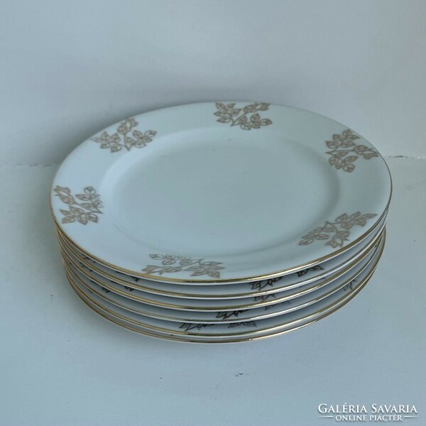 Stadtlengsfeld German cake porcelain set - set of 7 pcs