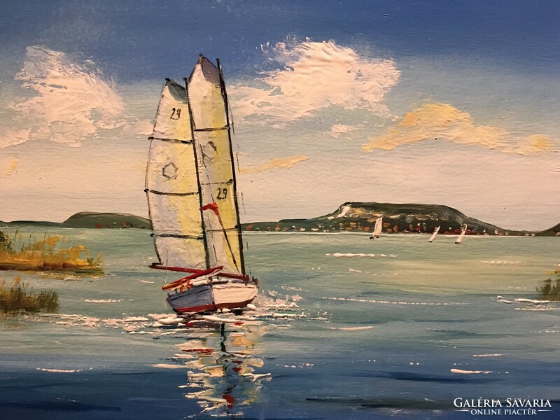 Returning to Balaton c. Contemporary impression